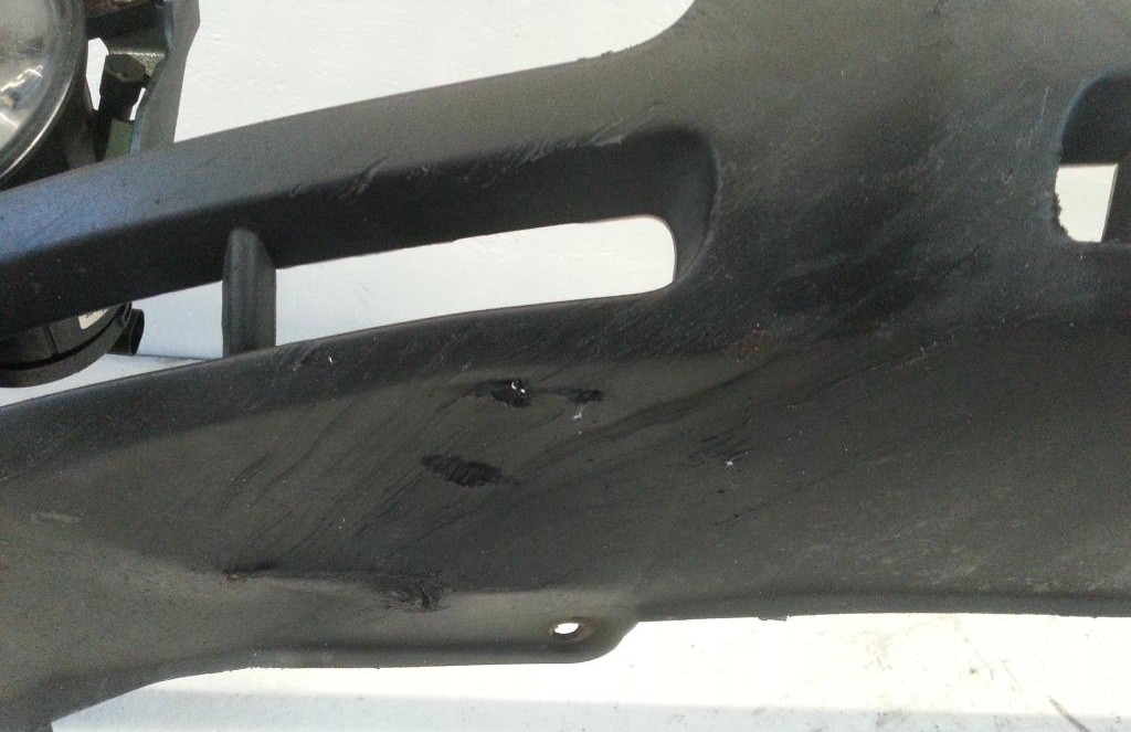 VW Passat 3BG Bj.03 original Sto&szlig;f&auml;nger vorn NSW grau LD6S Sto&szlig;stange